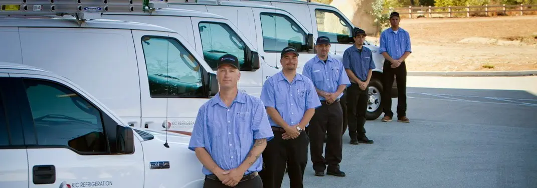 KIC Refrigeration crew ready for Mini Split Repair jobs across Snellville